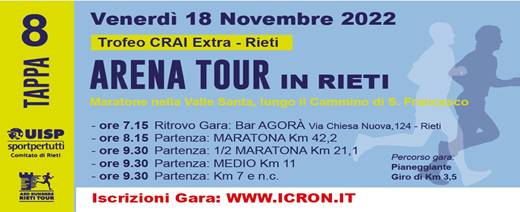 Arena Tour (Tappa 8 ~ Maratona)