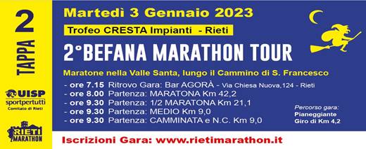 Befana Marathon Tour (Tappa 2 ~ Medio)