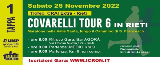 Covarelli Tour (Tappa 1)