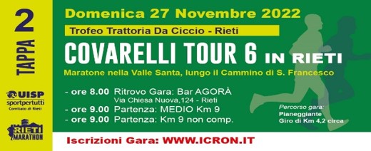 Covarelli Tour (Tappa 2)