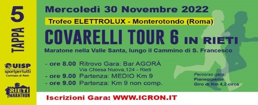 Covarelli Tour (Tappa 5)