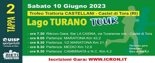 Lago Turano Tour (Tappa 2)