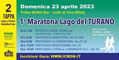 Lago del Turano Marathon Tour (Tappa 2 ~ Medio)