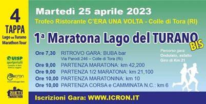 Lago del Turano Marathon Tour (Tappa 4)