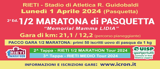 Mezza Maratona di Rieti (Medio)