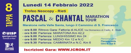 Pascal and Chantal Tour (Tappa 8 ~ Maratona)
