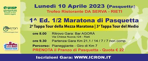 Mezza Maratona di Pasquetta (Tour Tappa 2)