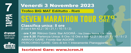 Seven Marathon Tour (7 tappa)
