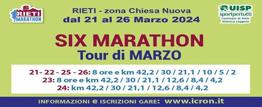 Six Marathon Tour (Tappa 4)